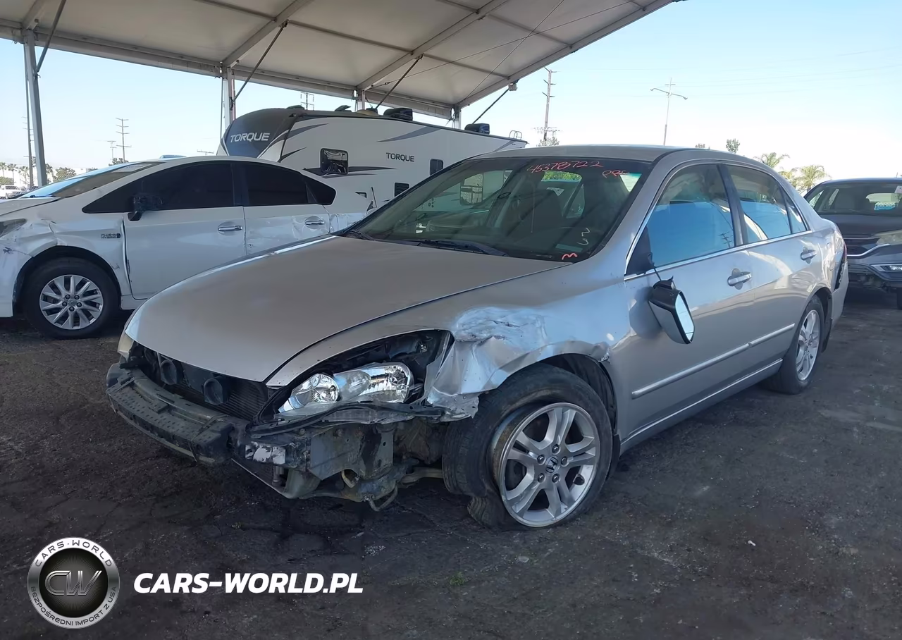 2007 Honda Accord 2.4 Se VIN:JHMCM563X7C003303 - 6