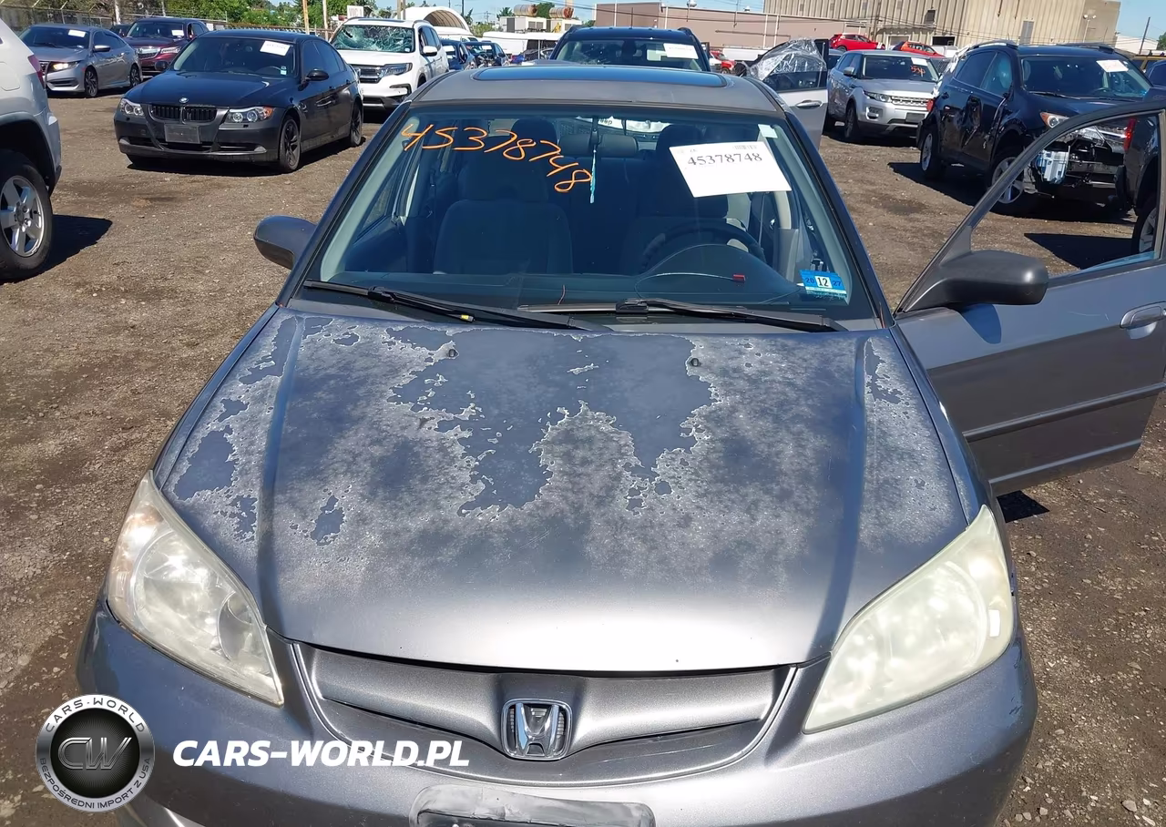 2004 Honda Civic Ex VIN:2HGES26784H527223 - 10