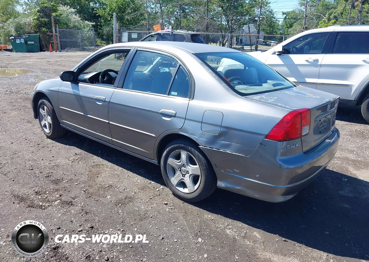 2004 Honda Civic Ex VIN:2HGES26784H527223 - 3