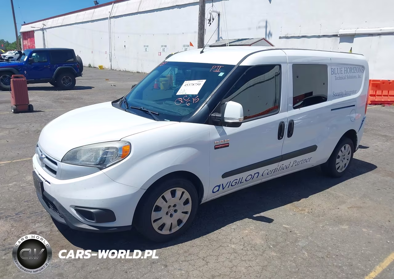 2017 Ram Promaster City Tradesman Slt VIN:ZFBERFBB1H6D58512 - 2