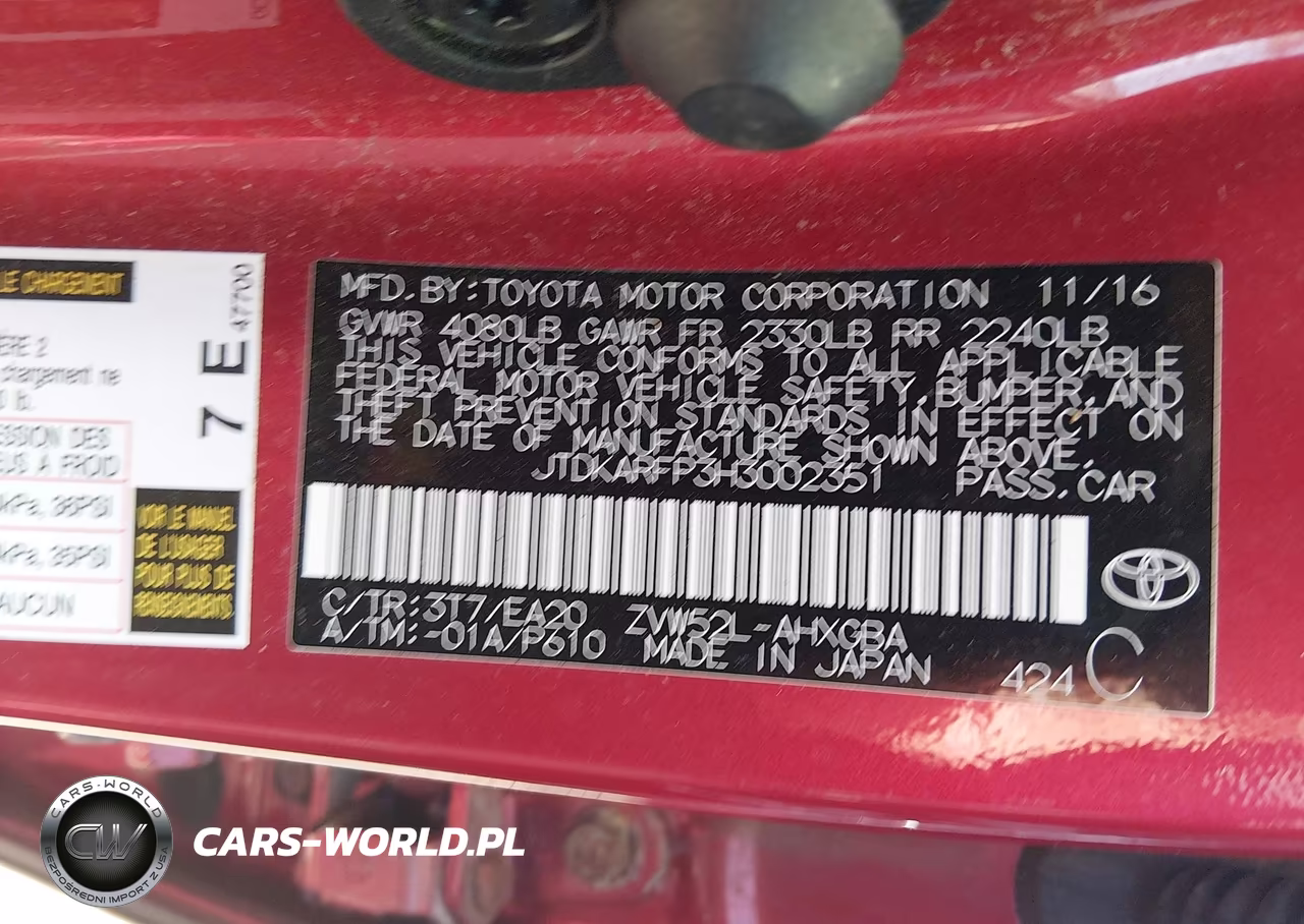 2017 Toyota Prius Prime Premium VIN:JTDKARFP3H3002351 - 9