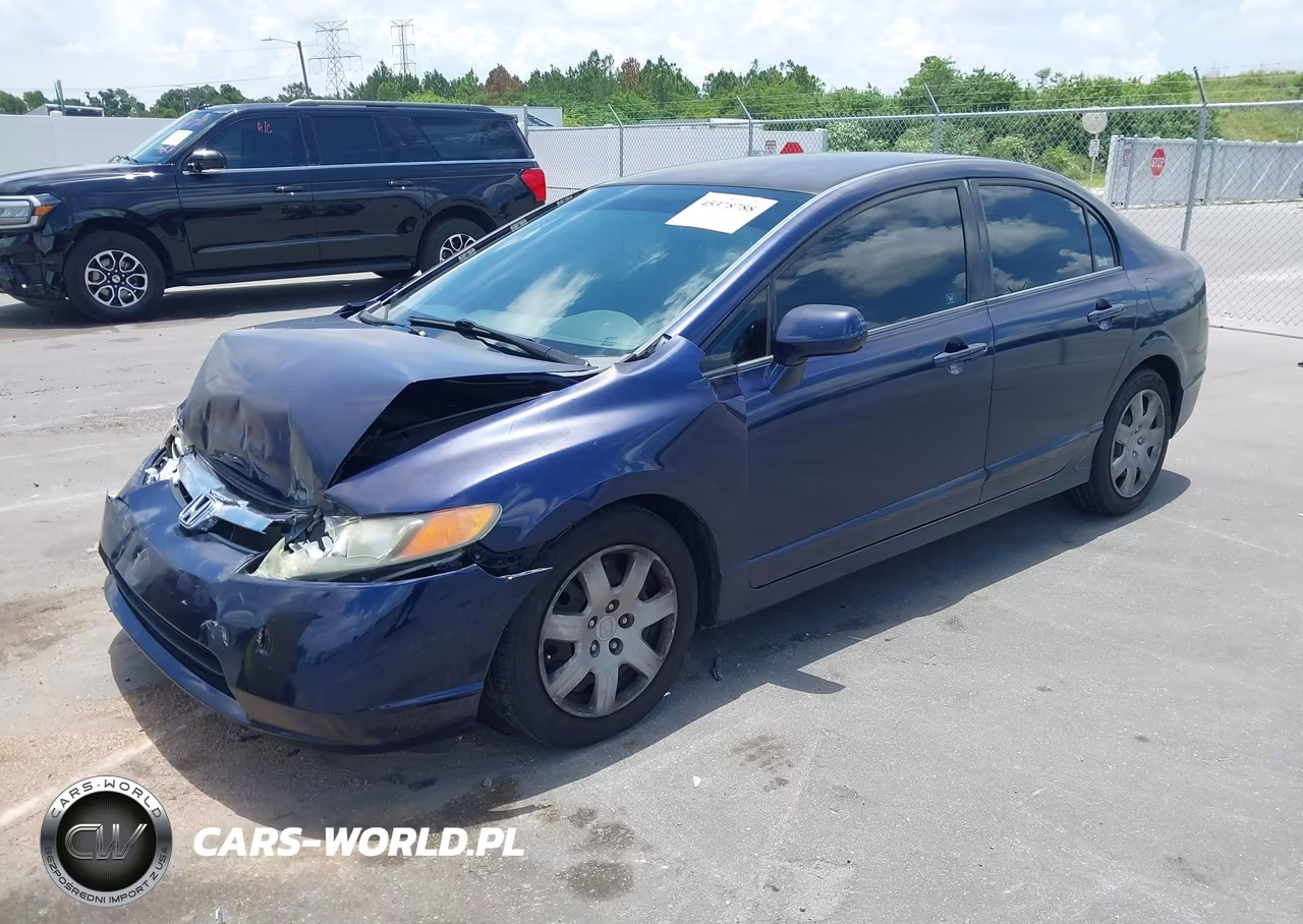 2008 Honda Civic Lx VIN:2HGFA16588H531231 - 2