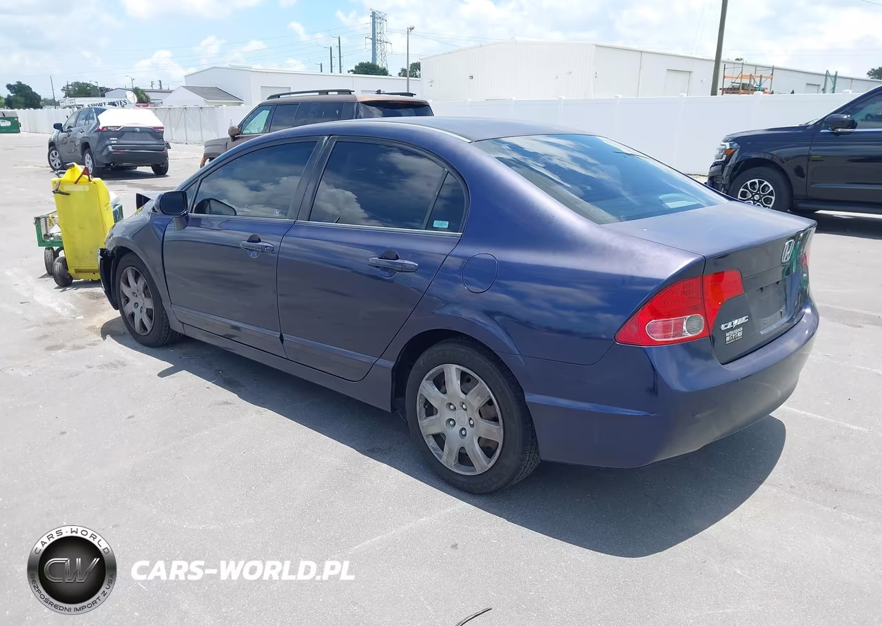 2008 Honda Civic Lx VIN:2HGFA16588H531231 - 3