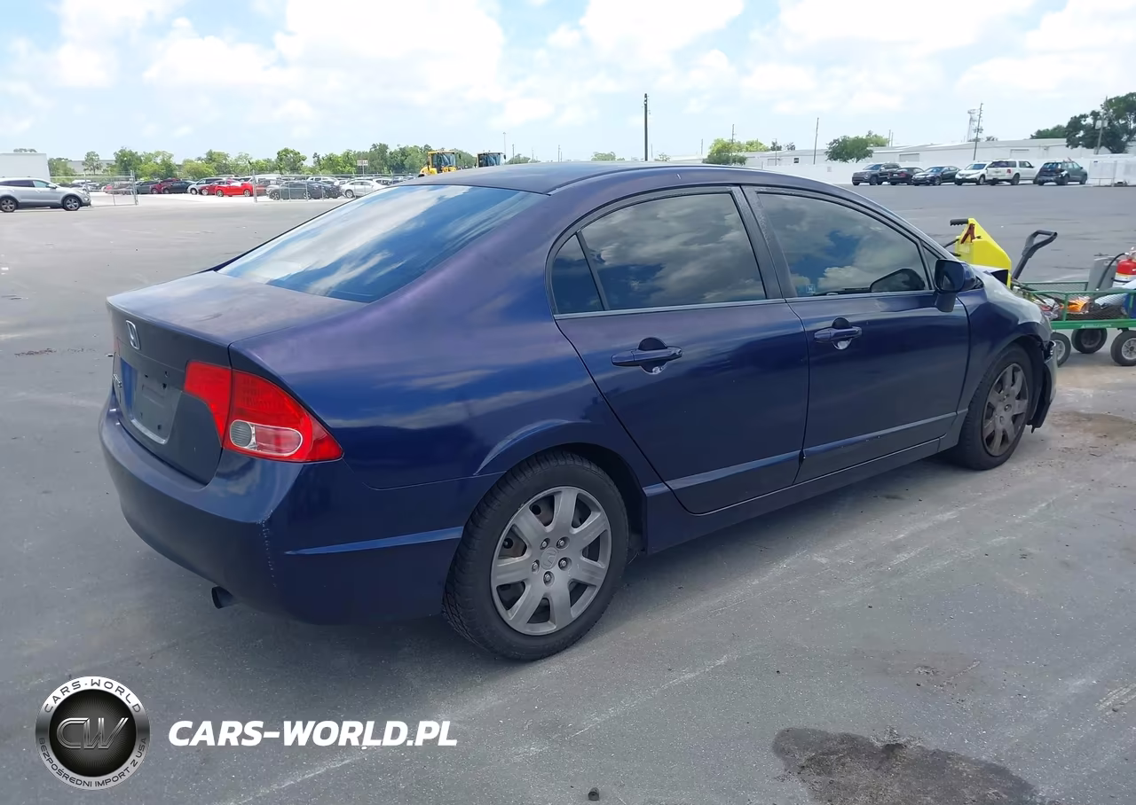 2008 Honda Civic Lx VIN:2HGFA16588H531231 - 4