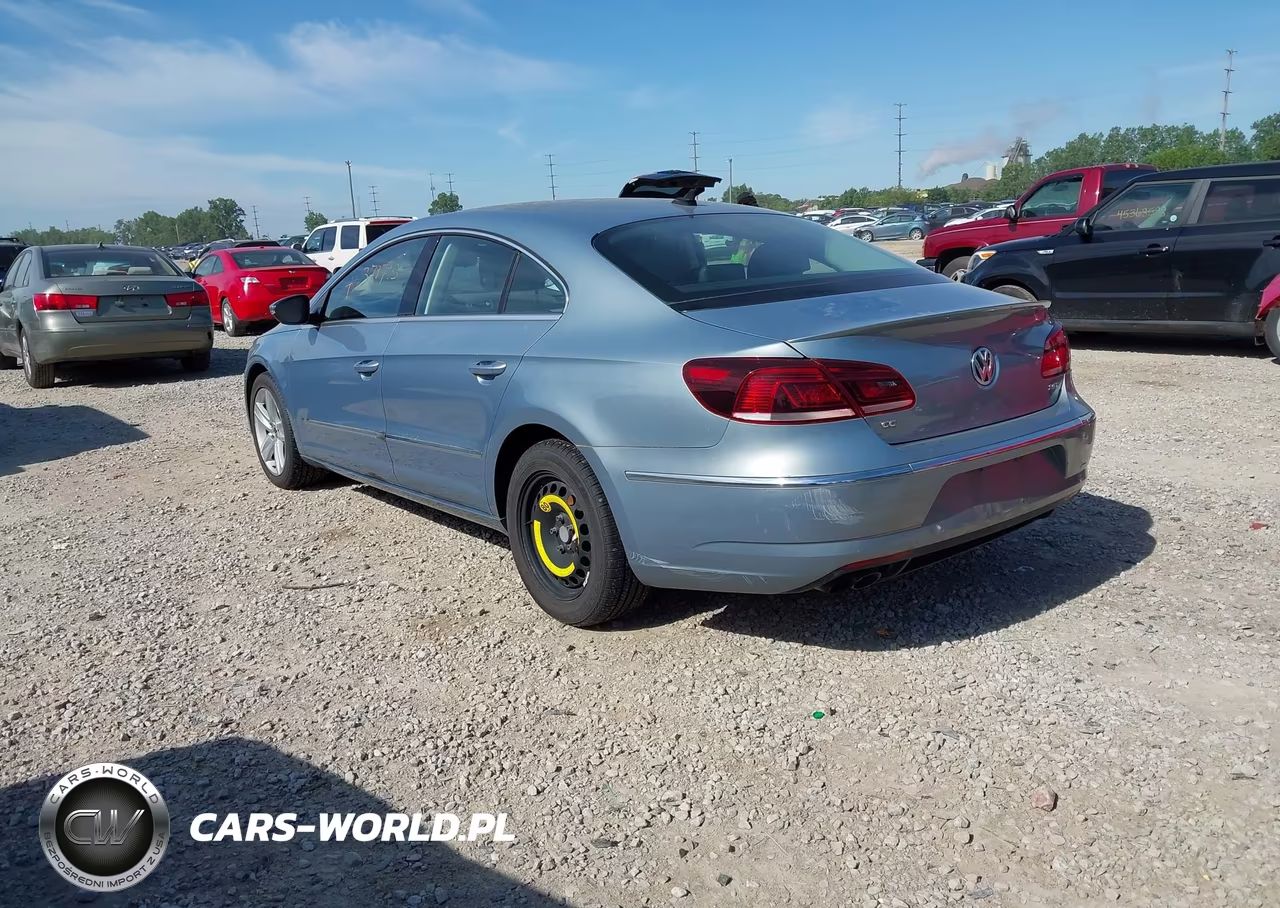 2013 Volkswagen Cc 2.0T Sport VIN:WVWAP7AN0DE514412 - 3