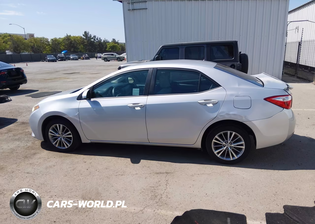 2015 Toyota Corolla Le Plus VIN:5YFBURHE5FP262953 - 14