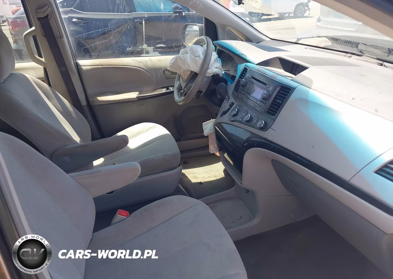 2013 Toyota Sienna L V6 7 Passenger VIN:5TDZK3DC6DS358052 - 5