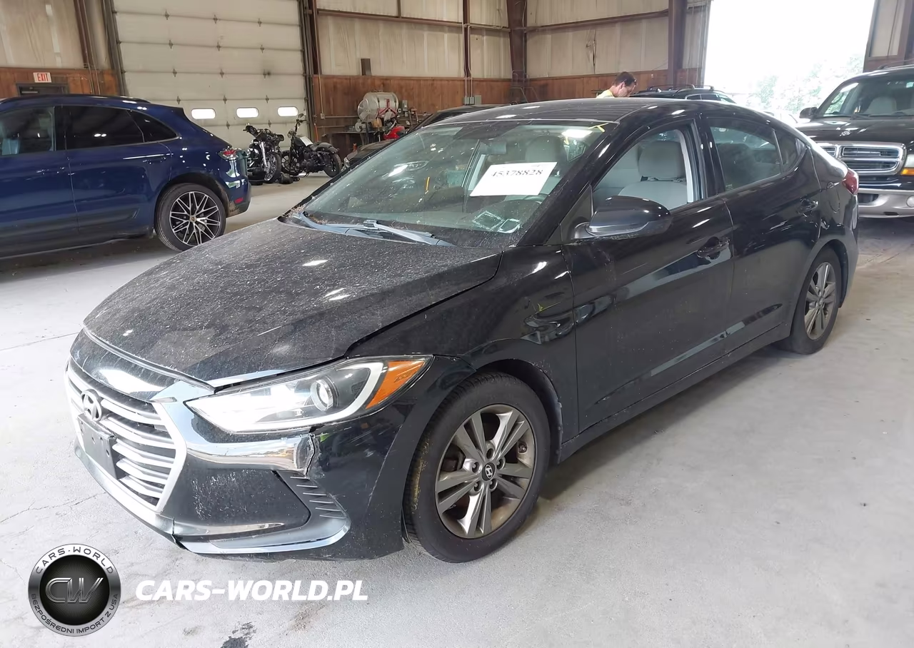 2018 Hyundai Elantra Sel VIN:5NPD84LF1JH389916 - 2