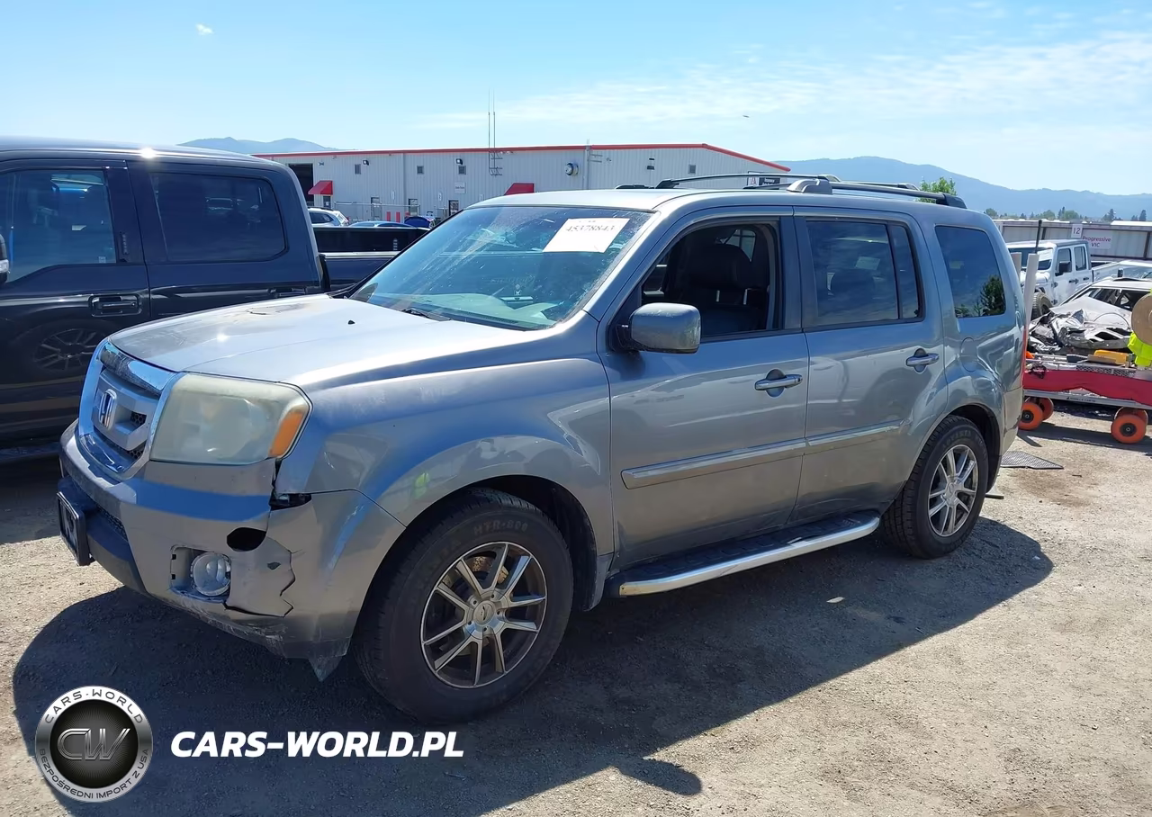 2009 Honda Pilot Ex-L VIN:5FNYF48599B028256 - 2