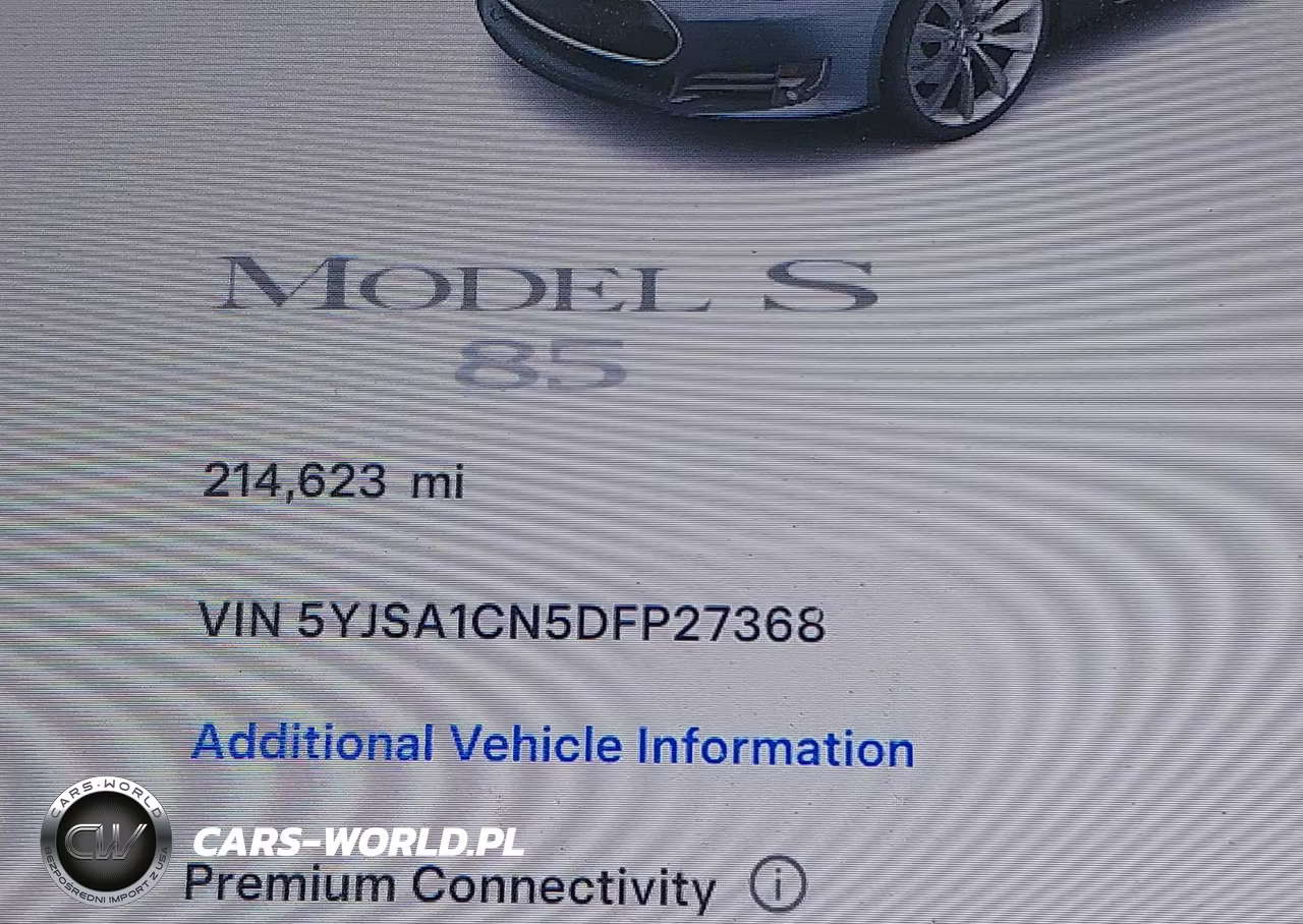 2013 Tesla Model S VIN:5YJSA1CN5DFP27368 - 16