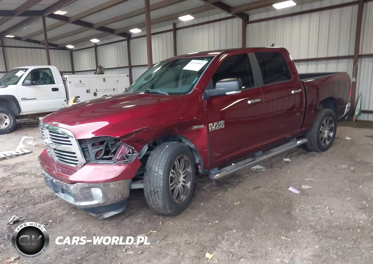 2017 Ram 1500 Big Horn 4X2 5'7 Box VIN:1C6RR6LT3HS806234 - 2