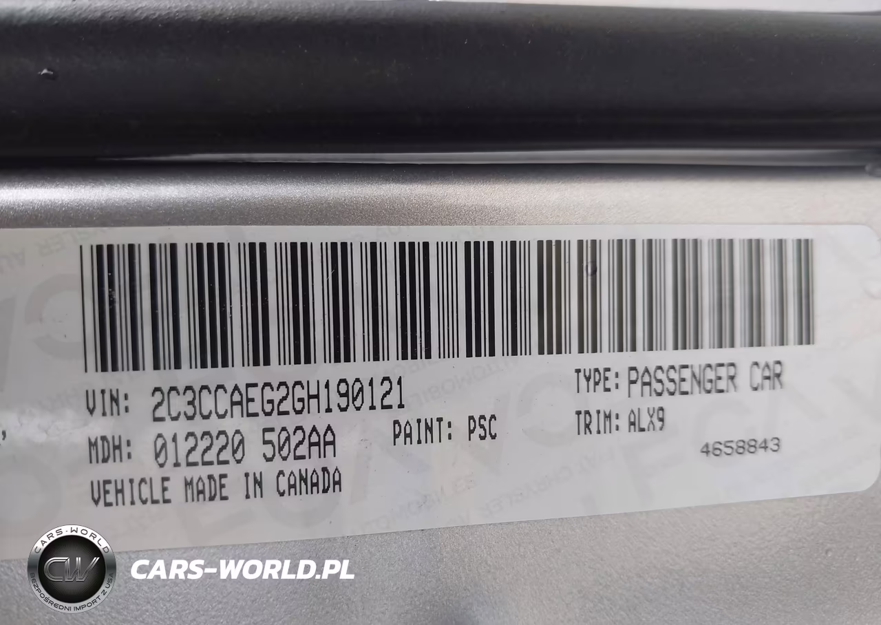 2016 Chrysler 300C VIN:2C3CCAEG2GH190121 - 9
