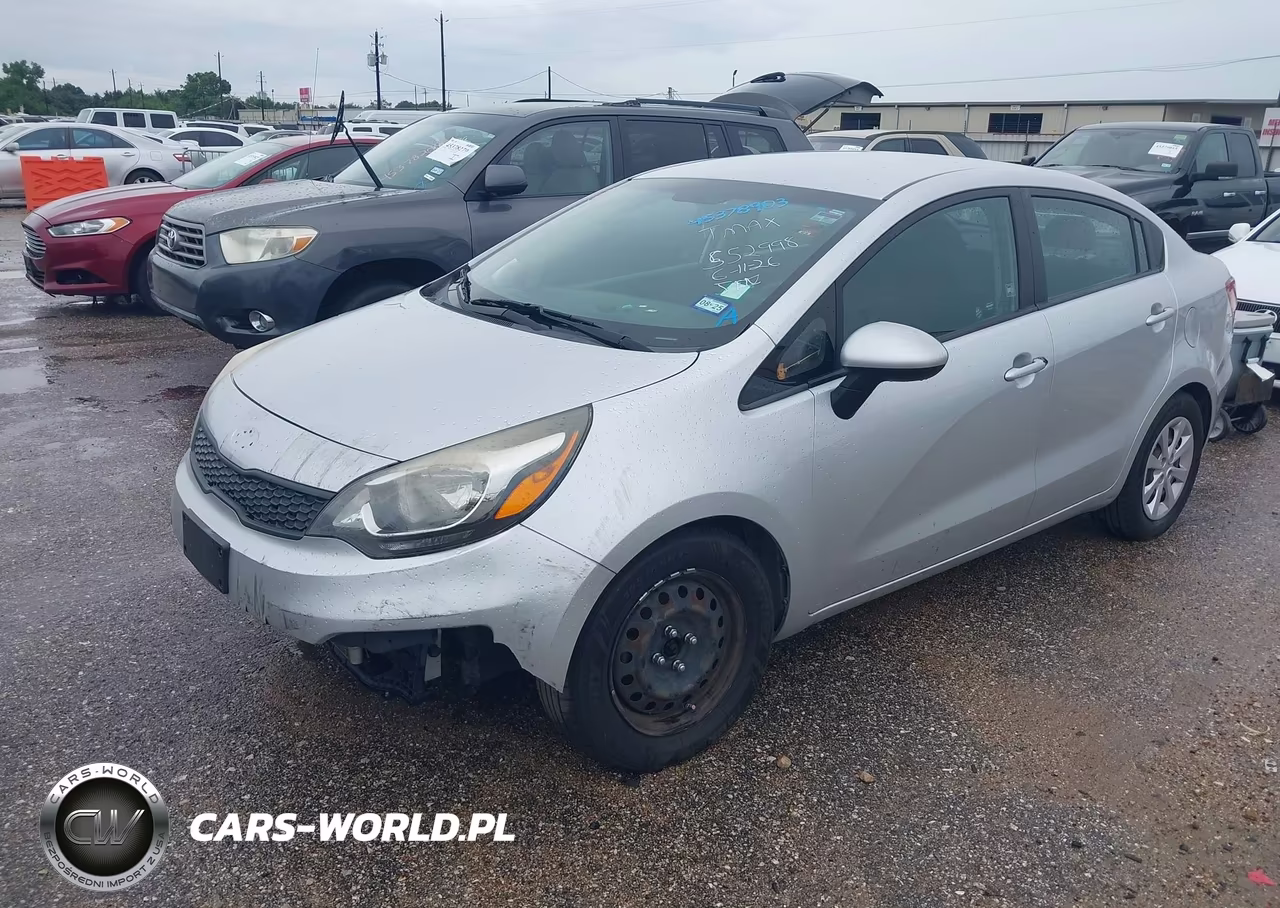 2016 Kia Rio Lx VIN:KNADM4A36G6552998 - 2