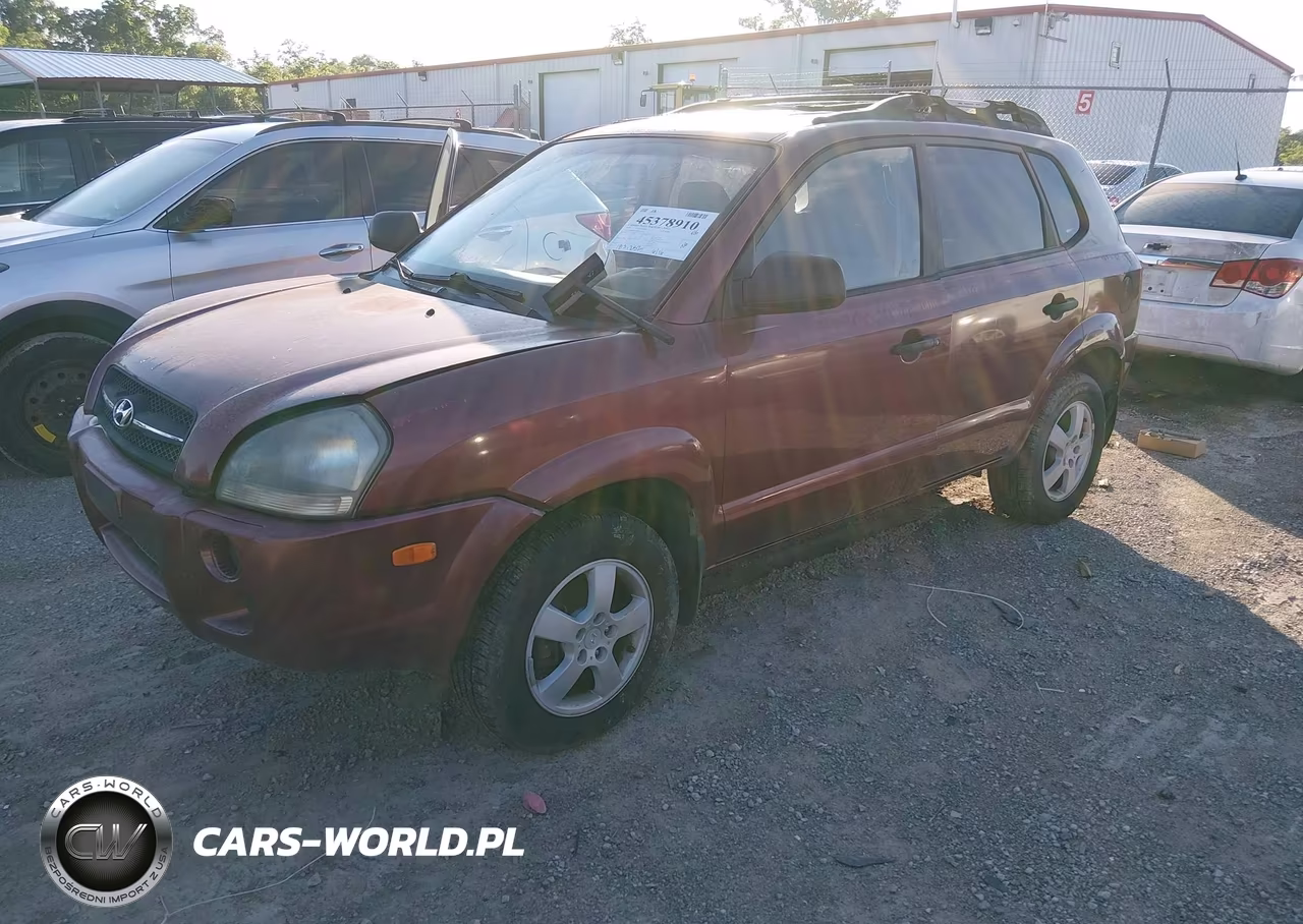 2006 Hyundai Tucson Gl VIN:KM8JM12B26U353625 - 2