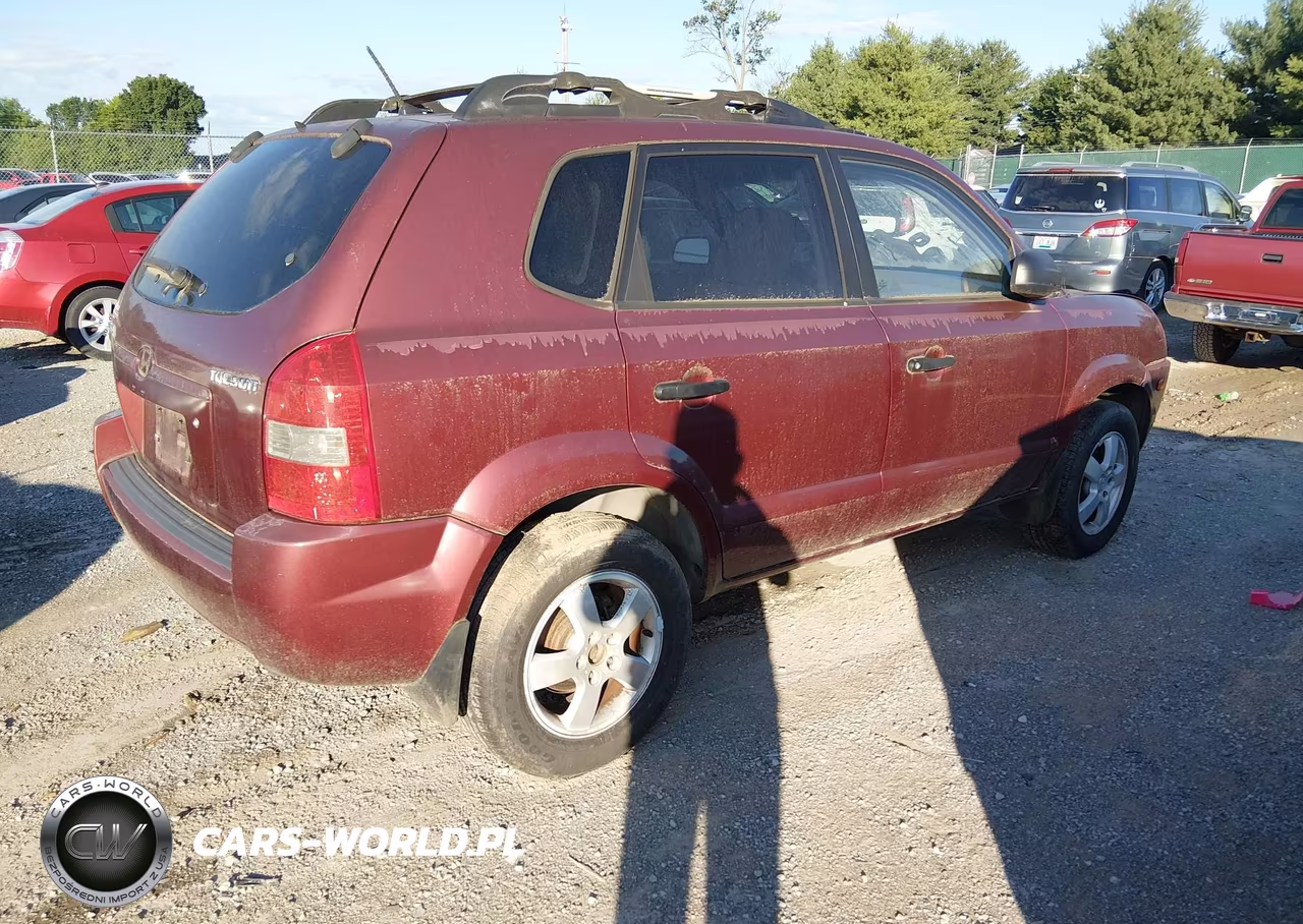 2006 Hyundai Tucson Gl VIN:KM8JM12B26U353625 - 4