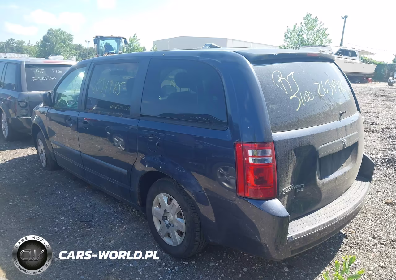 2008 Dodge Grand Caravan Se VIN:2D8HN44H68R695213 - 3