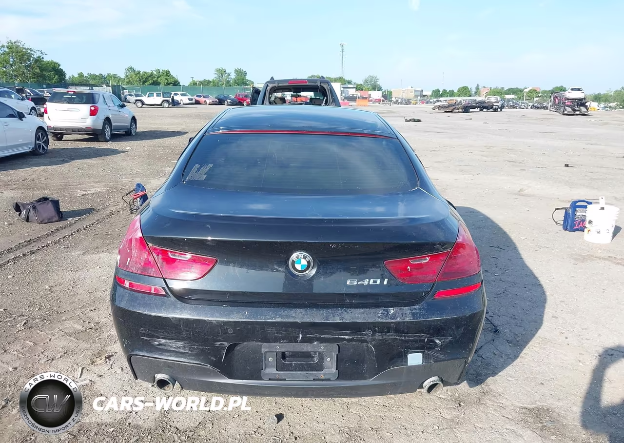 2015 BMW 640 I GRAN COUPE VIN:WBA6A0C5XFD318947 - 17