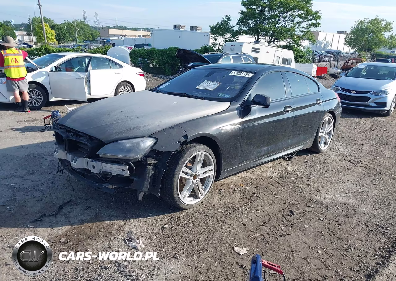 2015 BMW 640 I GRAN COUPE VIN:WBA6A0C5XFD318947 - 2
