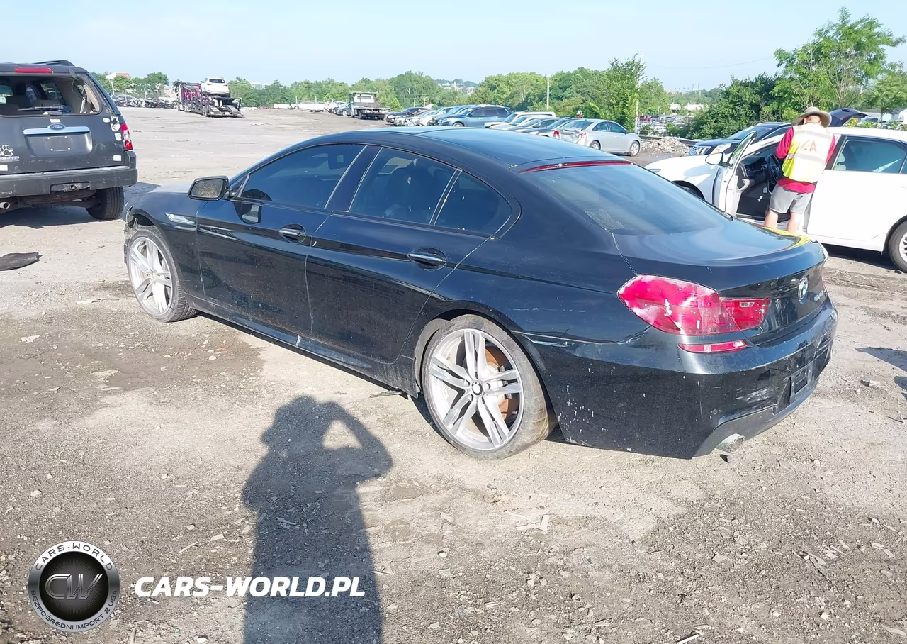 2015 BMW 640 I GRAN COUPE VIN:WBA6A0C5XFD318947 - 3
