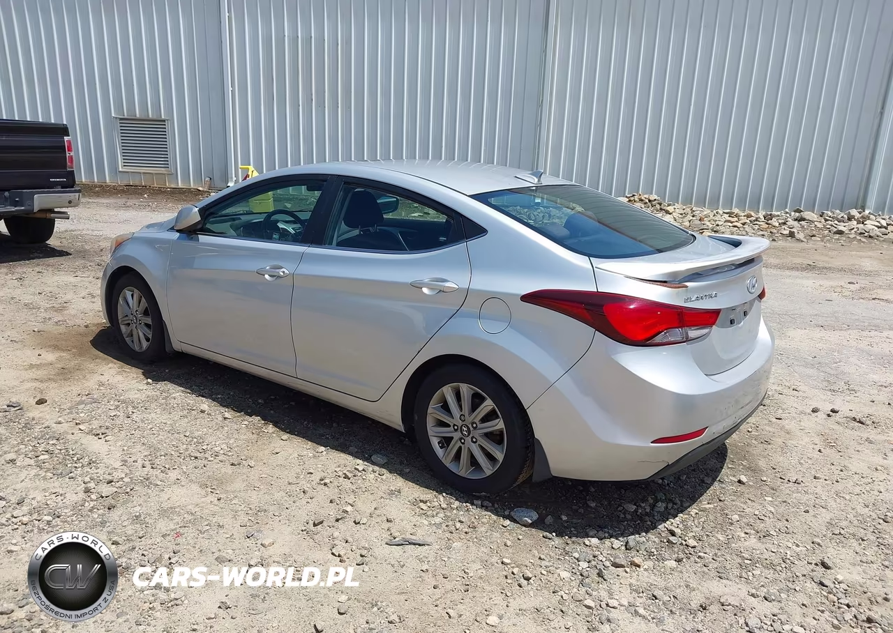 2015 Hyundai Elantra Se VIN:KMHDH4AE6FU298675 - 3