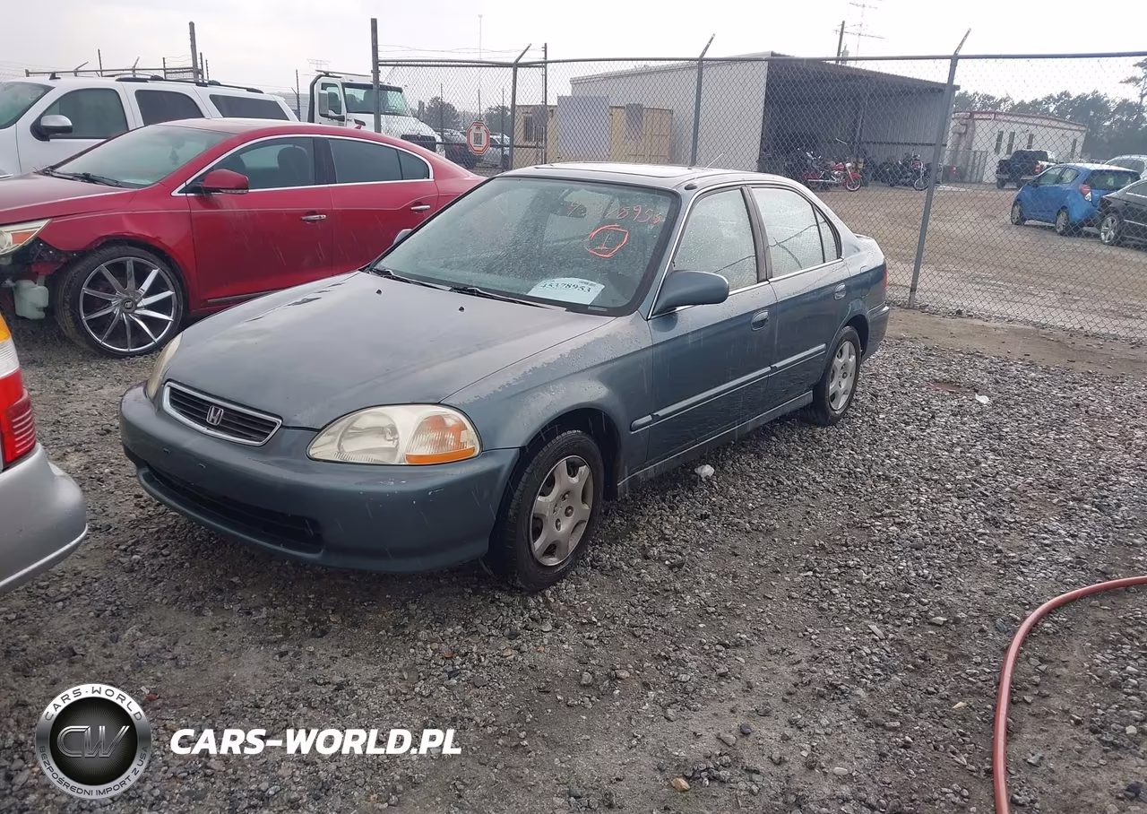 1998 Honda Civic Ex VIN:2HGEJ8648WH619043 - 2