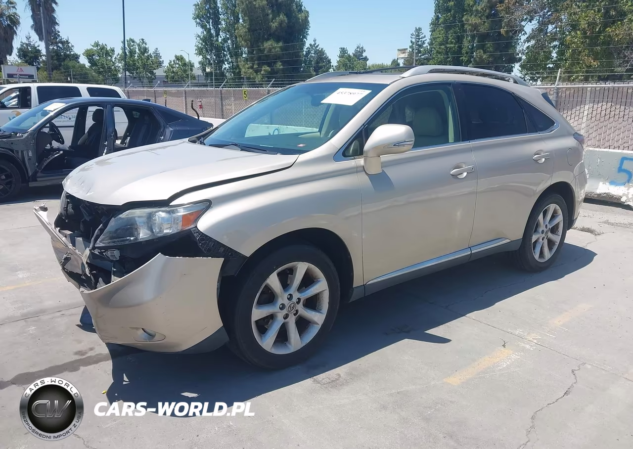 2011 Lexus Rx 350 VIN:2T2ZK1BA2BC043885 - 2