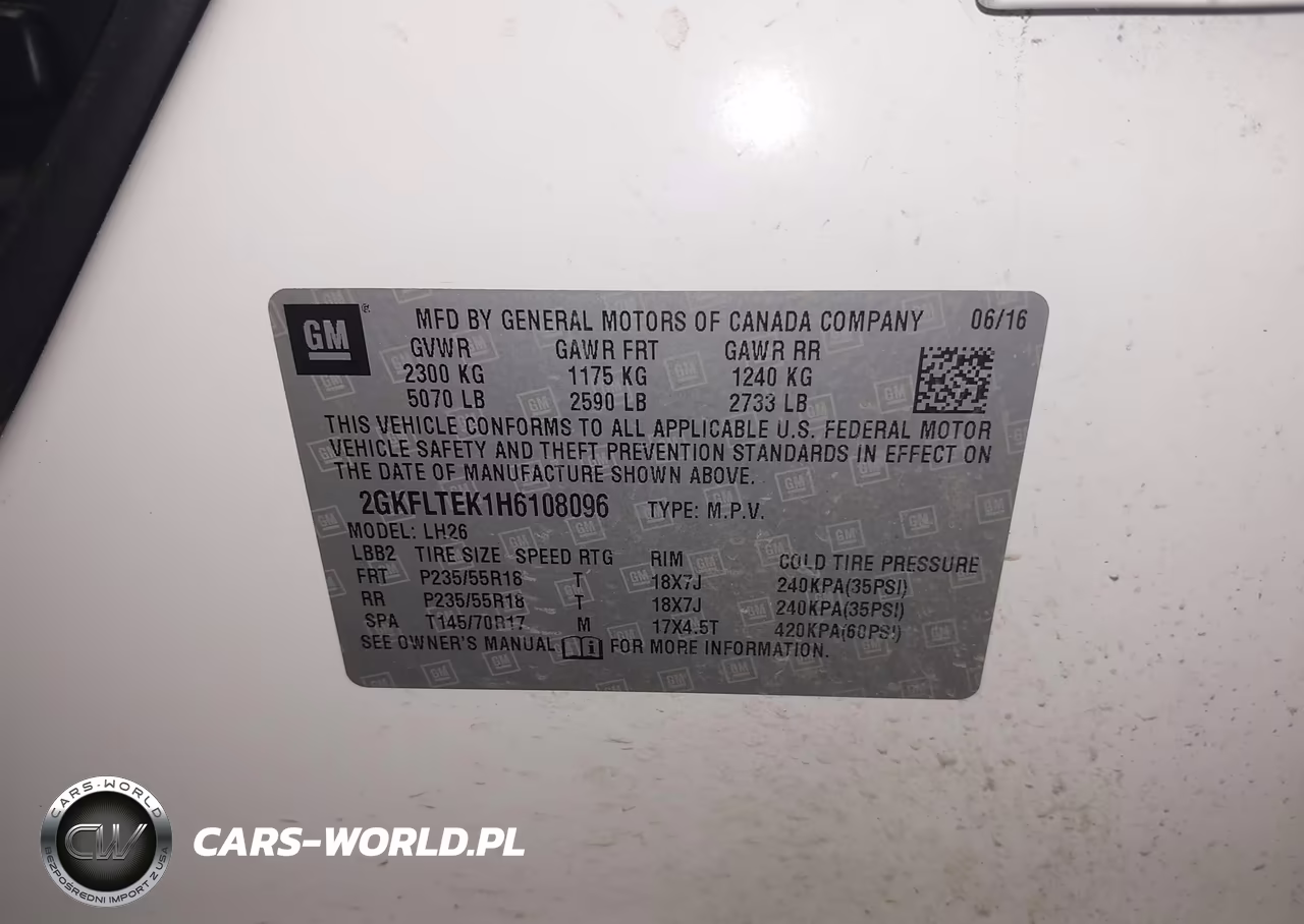2017 GMC Terrain Sle-2 VIN:2GKFLTEK1H6108096 - 9
