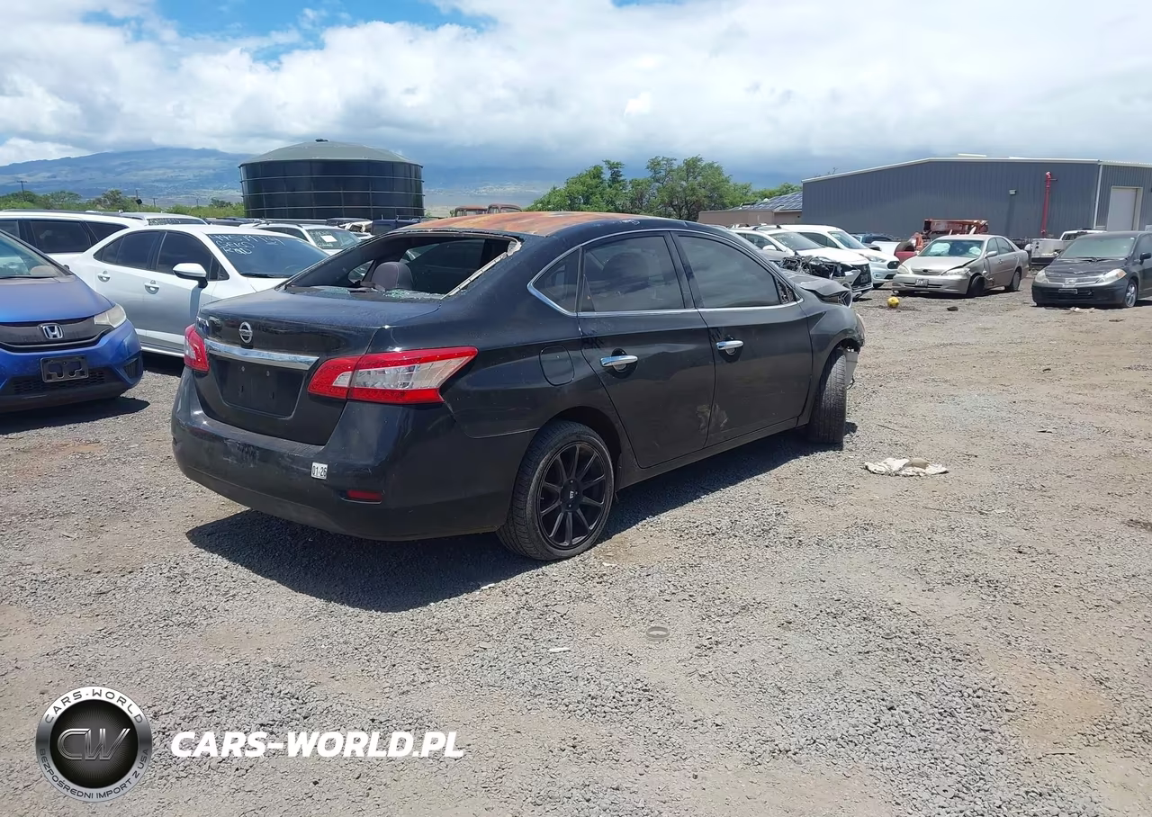 2015 Nissan Sentra S VIN:3N1AB7AP3FY257951 - 4