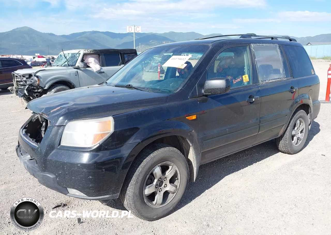 2007 Honda Pilot Ex-L VIN:5FNYF18677B022234 - 2