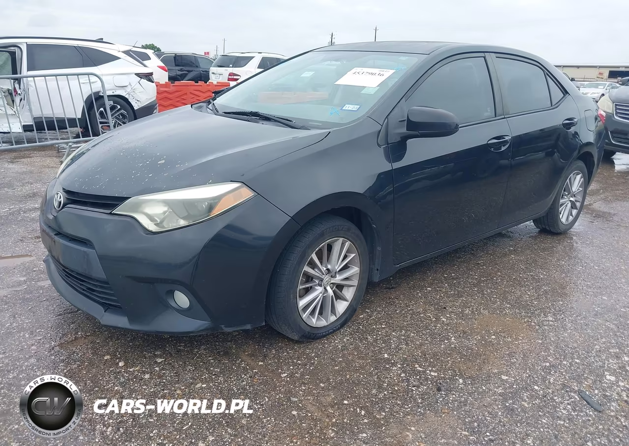 2014 Toyota Corolla Le Plus VIN:2T1BURHE0EC104387 - 2