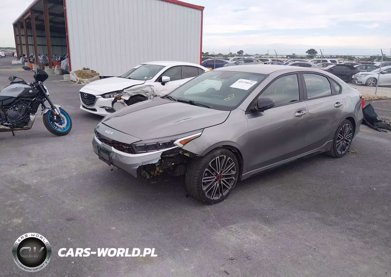 2022 Kia Forte Gt VIN:3KPF44AC3NE487241 - 2