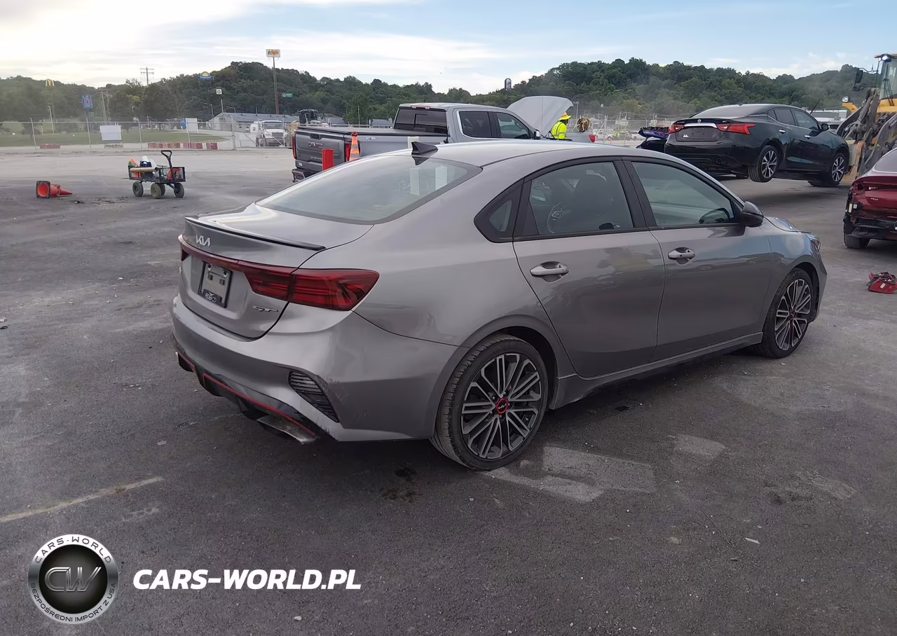 2022 Kia Forte Gt VIN:3KPF44AC3NE487241 - 4