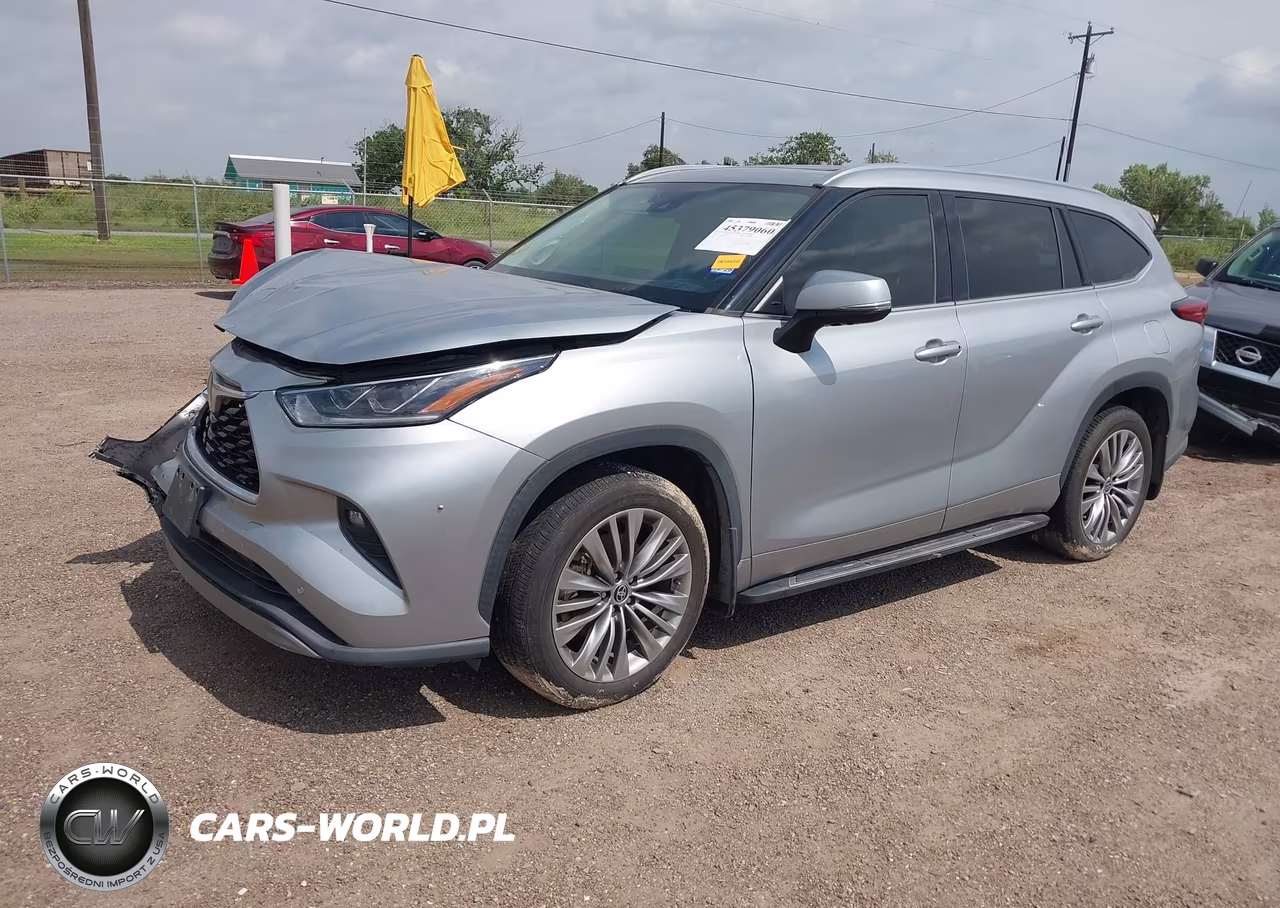 2020 Toyota Highlander Platinum VIN:5TDFZRAH9LS015607 - 2