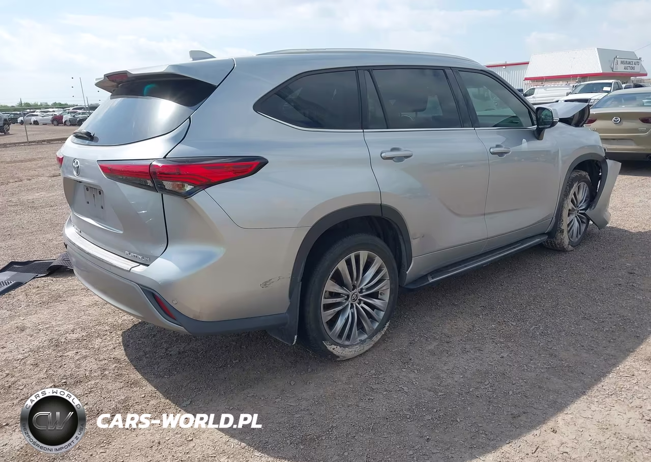 2020 Toyota Highlander Platinum VIN:5TDFZRAH9LS015607 - 4