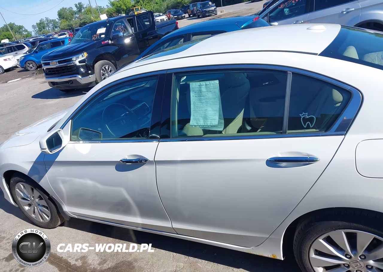 2013 Honda Accord Ex-L V-6 VIN:1HGCR3F80DA025077 - 14