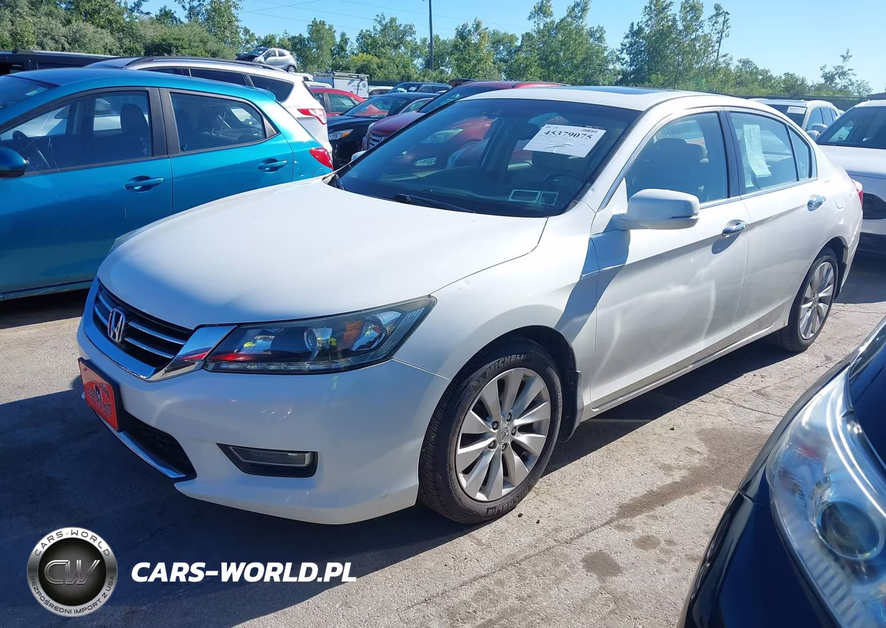 2013 Honda Accord Ex-L V-6 VIN:1HGCR3F80DA025077 - 2