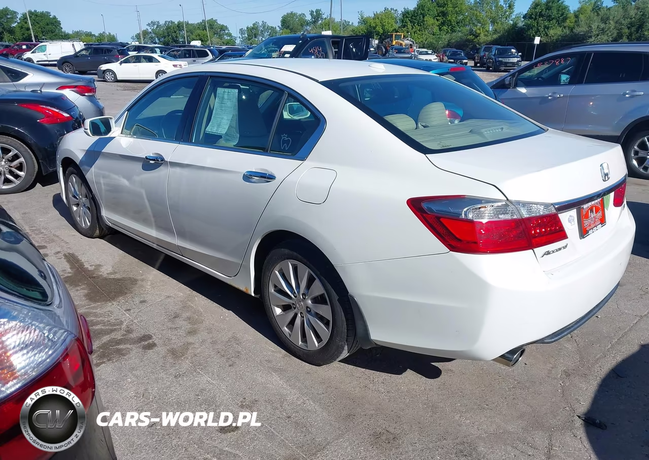 2013 Honda Accord Ex-L V-6 VIN:1HGCR3F80DA025077 - 3