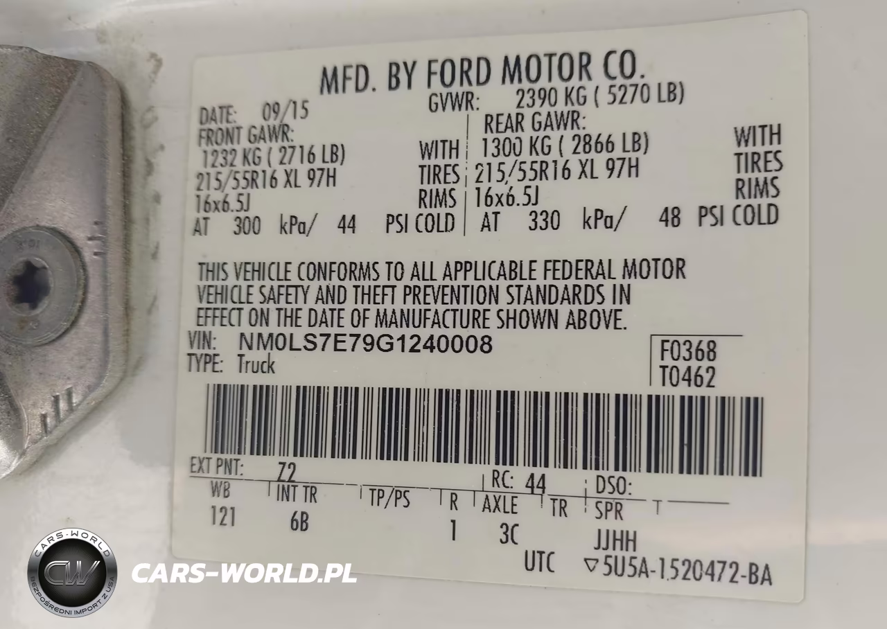 2016 Ford Transit Connect Xl VIN:NM0LS7E79G1240008 - 9