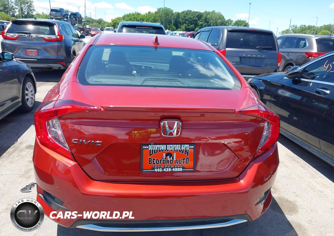 2019 Honda Civic Ex VIN:19XFC1F38KE210798 - 16