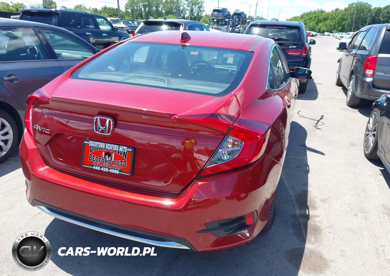 2019 Honda Civic Ex VIN:19XFC1F38KE210798 - 4