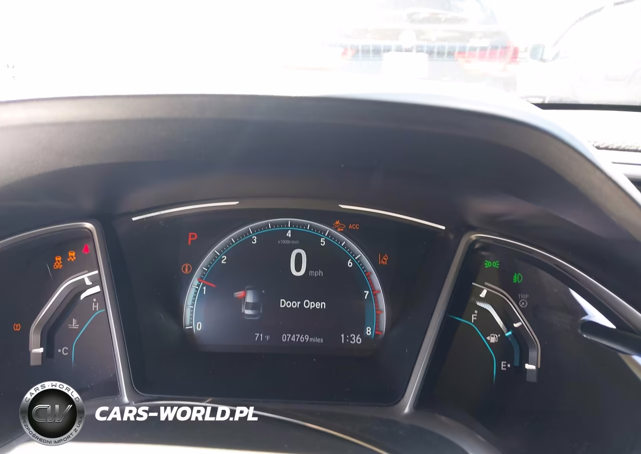 2019 Honda Civic Ex VIN:19XFC1F38KE210798 - 7