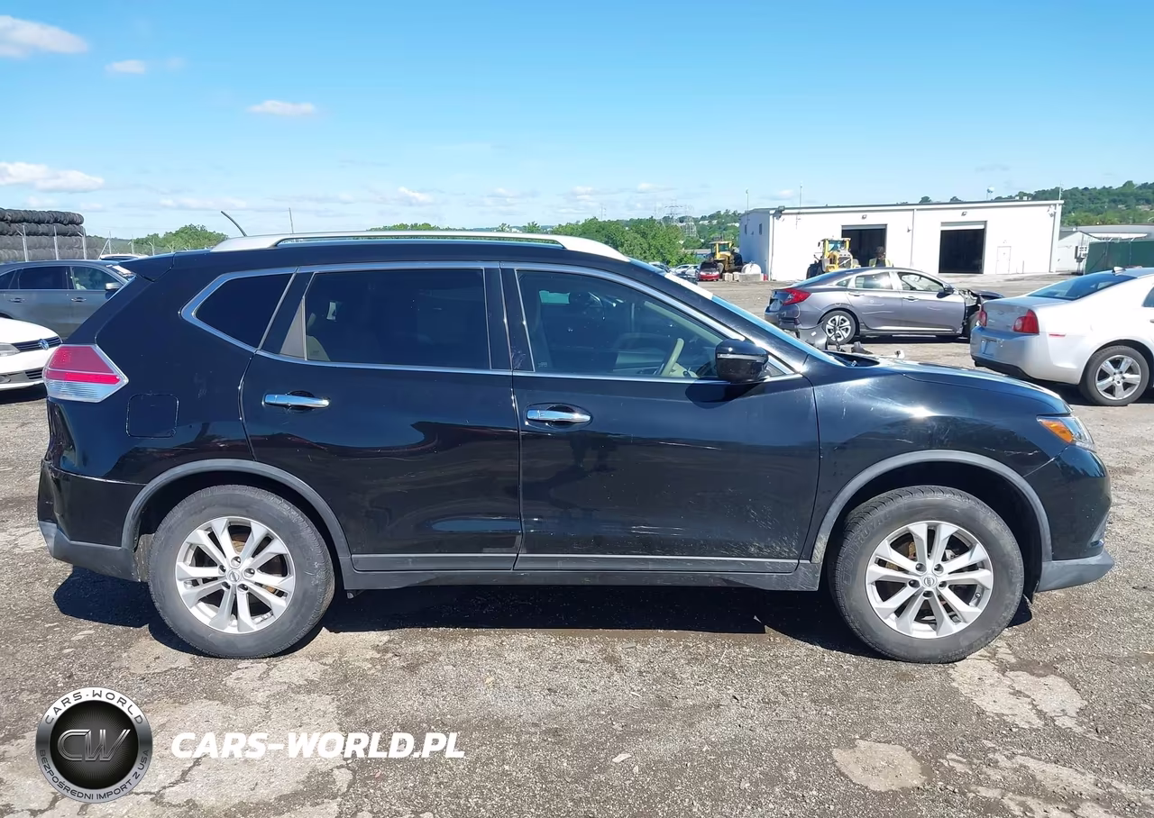 2015 Nissan Rogue Sv VIN:KNMAT2MTXFP500727 - 13