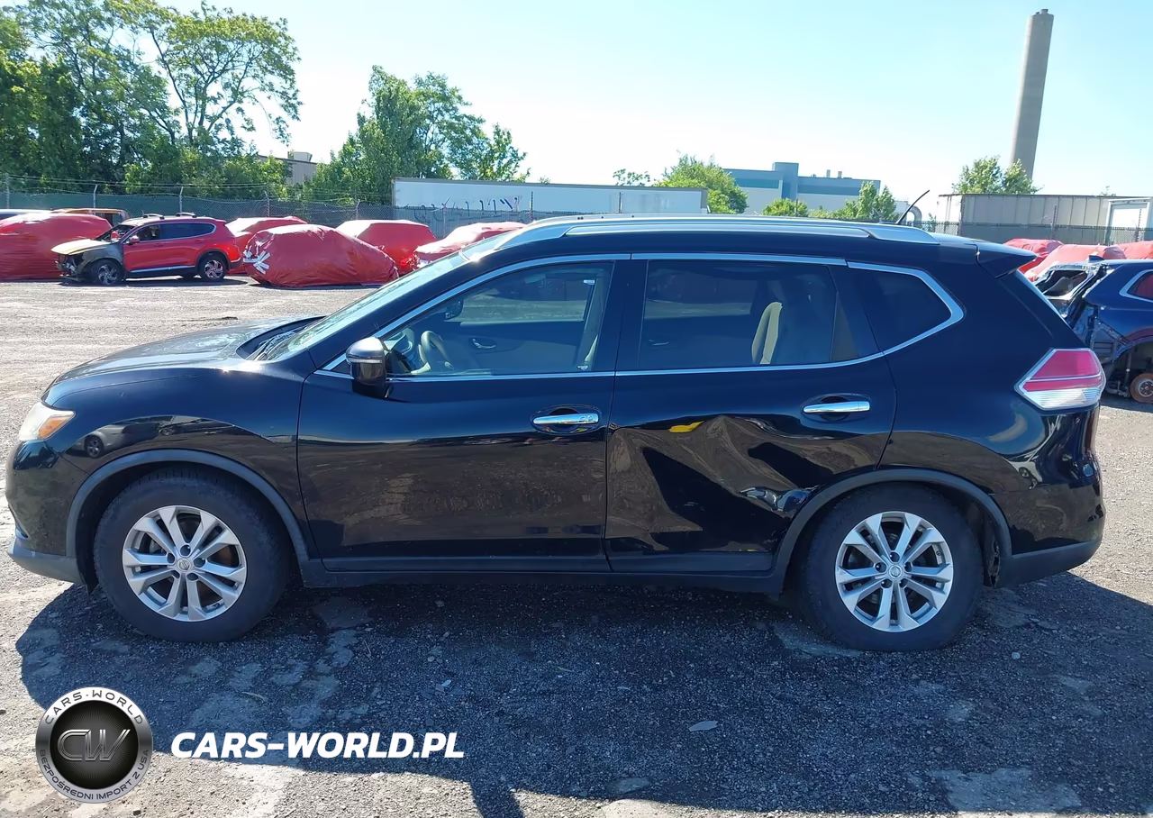 2015 Nissan Rogue Sv VIN:KNMAT2MTXFP500727 - 14