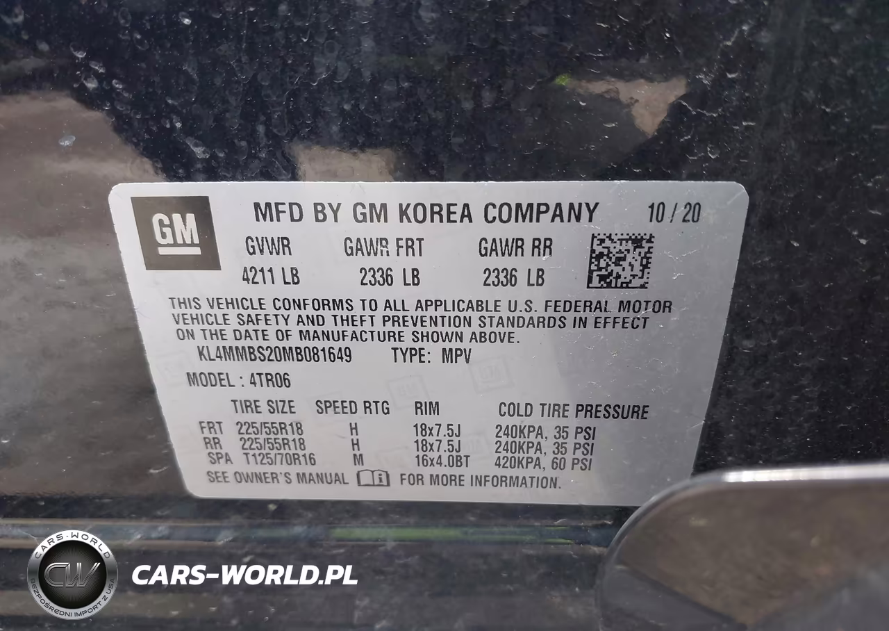 2021 Buick Encore Gx Fwd Preferred VIN:KL4MMBS20MB081649 - 9