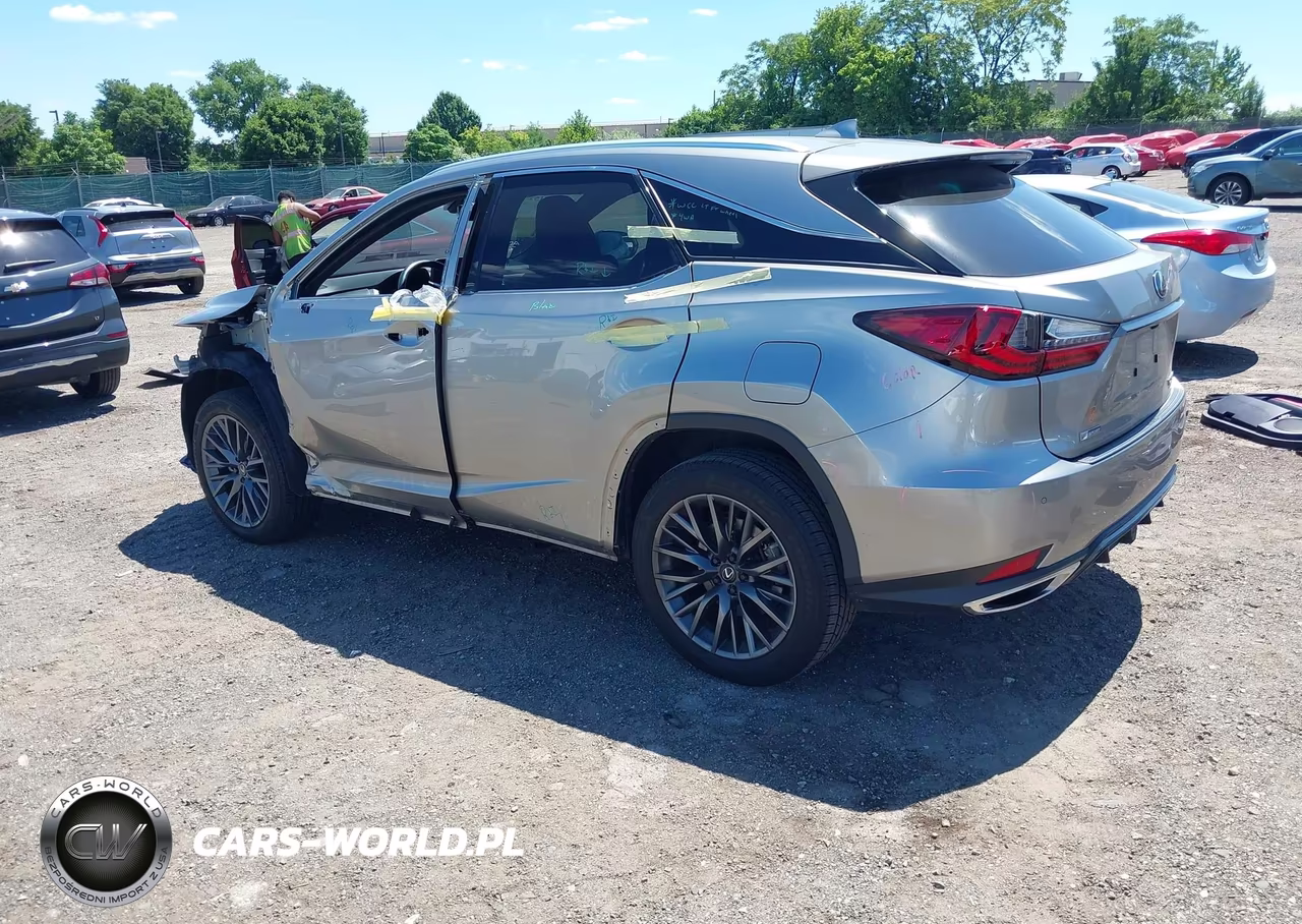 2021 Lexus Rx 350 F Sport Appearance VIN:2T2SZMDA9MC285670 - 3