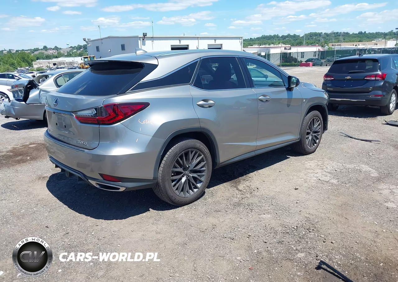 2021 Lexus Rx 350 F Sport Appearance VIN:2T2SZMDA9MC285670 - 4