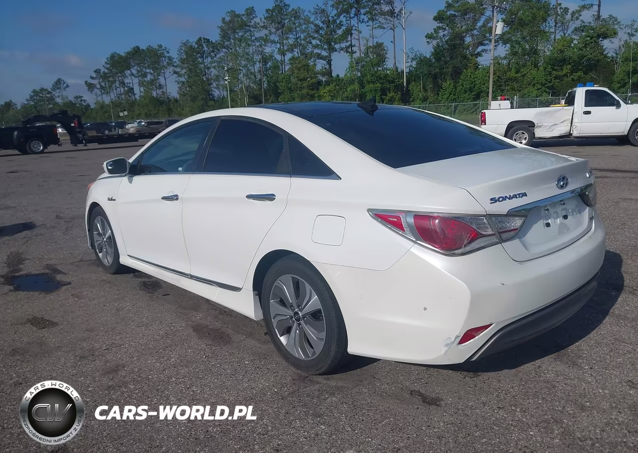 2015 Hyundai Sonata Hybrid Limited VIN:KMHEC4A48FA122738 - 3