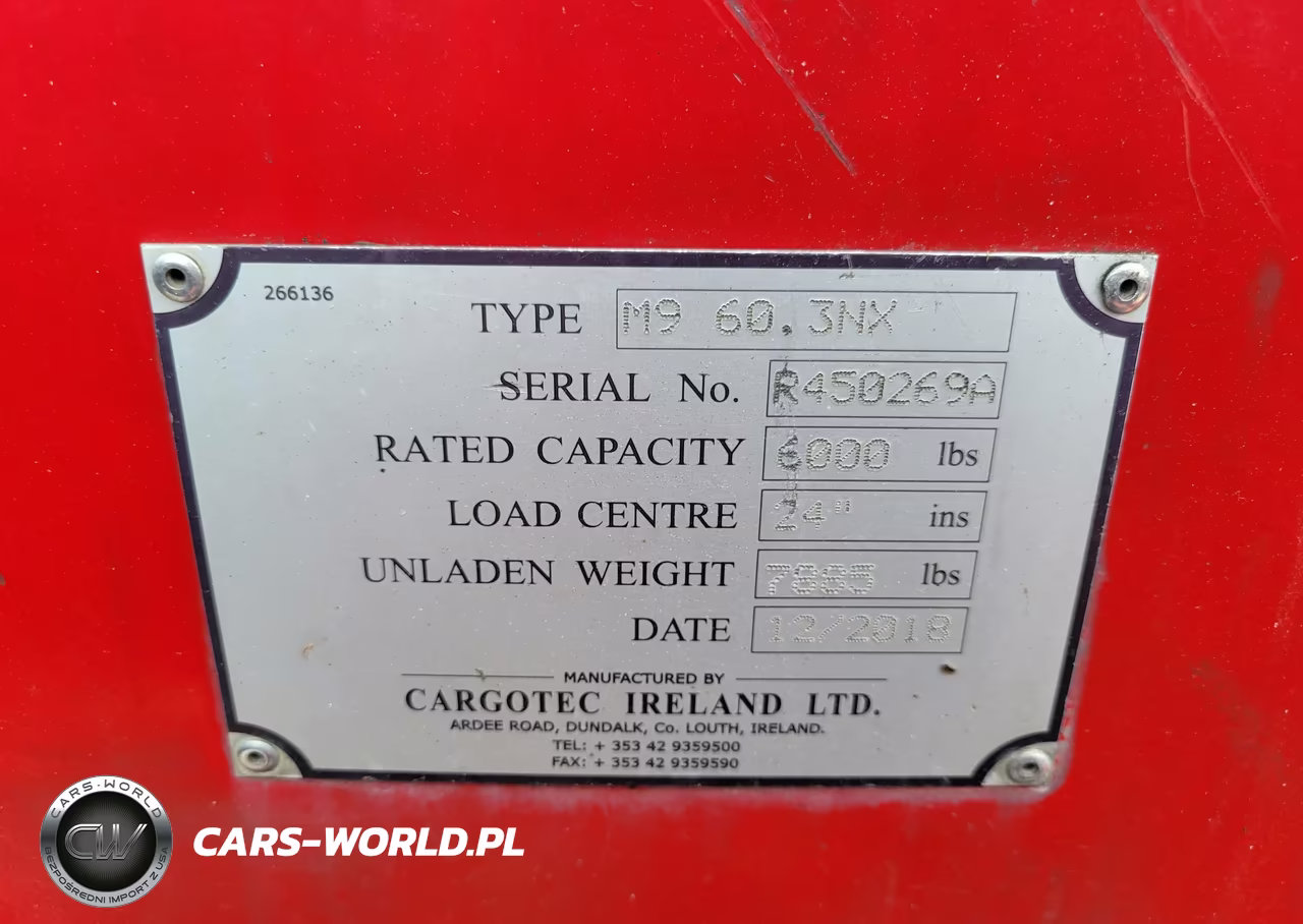 2019 Moffett M9 60 VIN:R450269A - 4