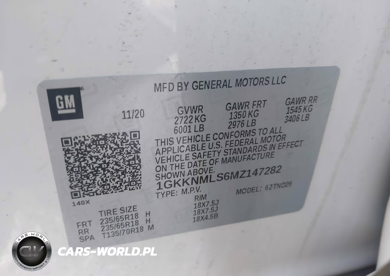 2021 GMC Acadia Fwd Slt VIN:1GKKNMLS6MZ147282 - 9