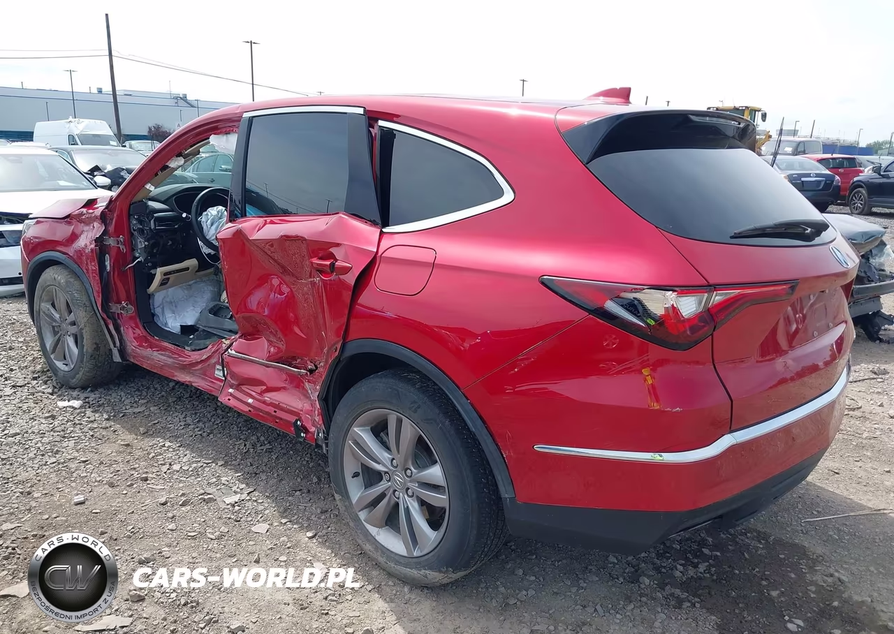 2022 Acura Mdx Standard VIN:5J8YE1H30NL020247 - 3
